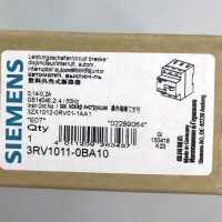 Siemens Leistungsschalter 3RV1011-0BA10 OVP