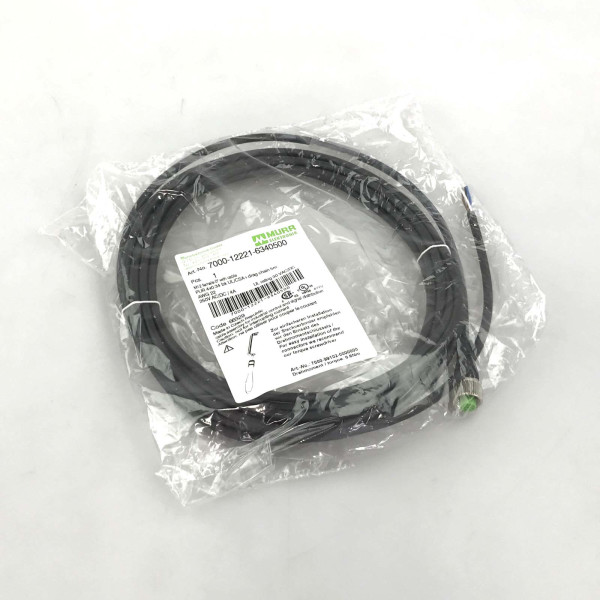 MURR ELEKTRONIK Verbindungskabel M12 Bu. freies Ltg-ende 7000-12221-6340500 OVP