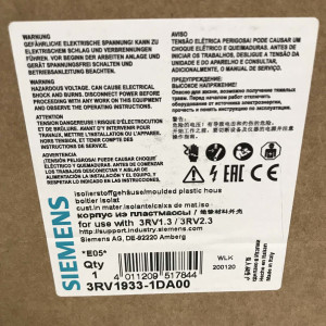 Siemens Isolierstoff-Aufbaugehäuse 3RV1933-1DA00 OVP