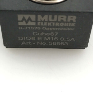 MURR ELEKTRONIK E/A Erweiterungsmodul Cube67 DIO8 E M16 0,5A 56663 GEB
