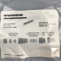 Turck Leitungsstecker HS 5131-0 6902710 OVP