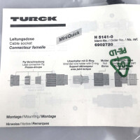 Turck Leitungsdose H 5141-0 6902720 OVP