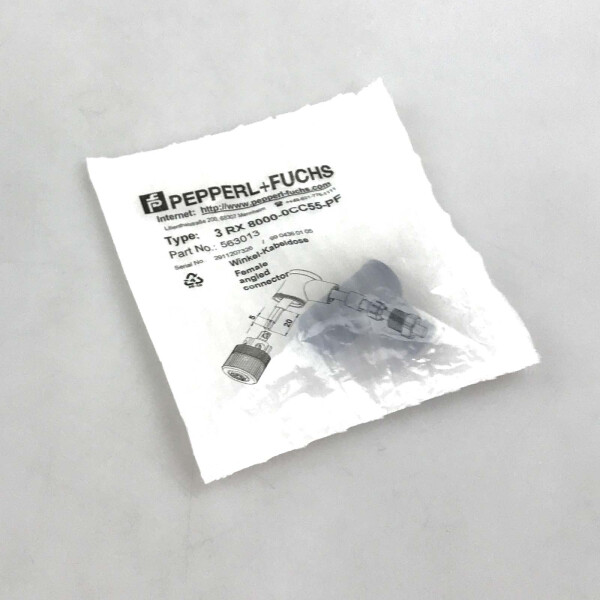 Pepperl+Fuchs Winkel-Kabeldose 3RX8000-0CC55-PF 563013 OVP