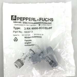 Pepperl+Fuchs Winkel-Kabeldose 3RX8000-0CC55-PF 563013 OVP