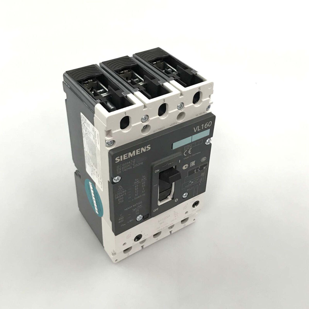 Siemens Leistungsschalter 3VL2712-1DC33-0AB1 GEB