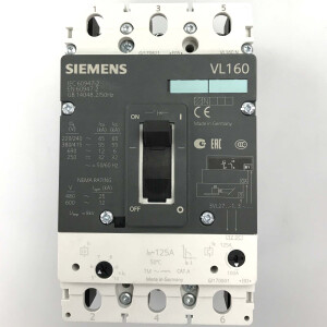 Siemens Leistungsschalter 3VL2712-1DC33-0AB1 GEB