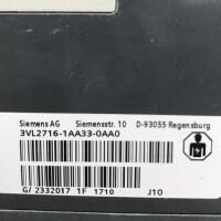 Siemens Leistungsschalter 3VL2712-1DC33-0AB1 GEB