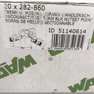 WAGO Trenn- und Messklemme 282-860 (20Stk.) OVP