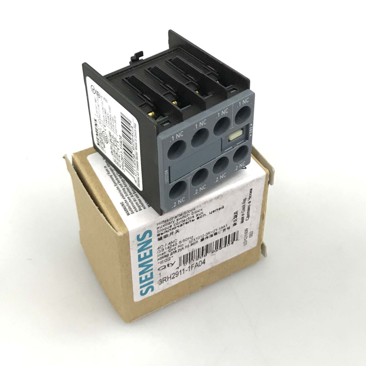 Siemens Hilfsschalter 3RH2911-1FA04 OVP