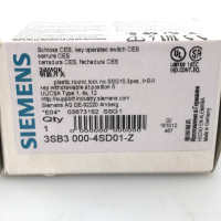 Siemens Schlüsselschalter 3SB3 000-4SD01-Z Z=SSG1 OVP