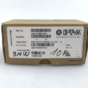 E-T-A Elektronischer Sicherungsautomat ESX10-S127-DC24V-1A-10A (2Stk.) OVP