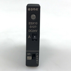 E-T-A Elektronischer Sicherungsautomat ESX10-S127-DC24V-1A-10A (2Stk.) OVP