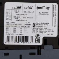 Siemens Leistungsschalter 3RV2011-0HA20 GEB