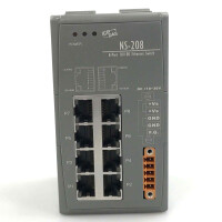 ICP DAS 8-Port Ethernet-Switch NS-208 GEB