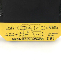 Turck Analogsignaltrenner MK31-11Ex0-Li/24VDC GEB