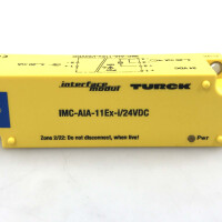 Turck Messumformer-Speisetrenner IMC-AIA-11EX-I/24VDC 7560009 GEB