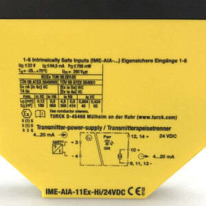 Turck Messumformer-Speisetrenner IME-AIA-11Ex-Hi/24VDC GEB