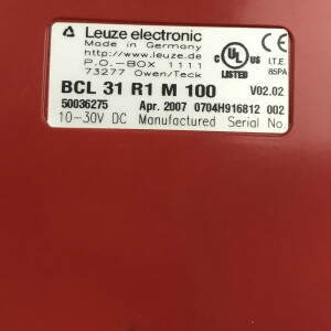 Leuze Barcodeleser BCL 31 R1 M 100 50036275 GEB