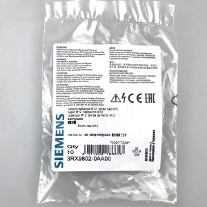 Siemens Verschlusskappe 3RX9802-0AA00 (10Stk.) OVP