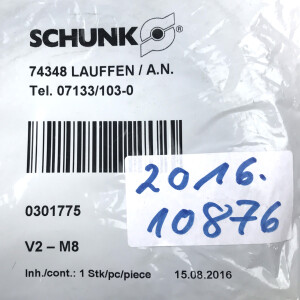 SCHUNK Sensor-Verteiler V2-M8 0301775 OVP
