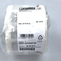 Phoenix Contact Kunststoffschild EMLP (22X22)R SR 0825528 OVP