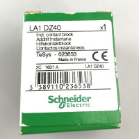 Schneider Electric Hilfskontaktblock LA1DZ40 023653 OVP