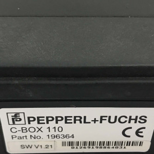 Pepperl+Fuchs Visolux Anschlussbox C-BOX 110 196364 GEB