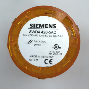 Siemens Dauerlichelement gelb 8WD4 420-5AD NOV