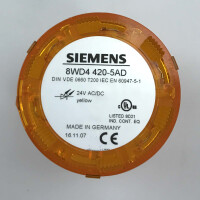Siemens Dauerlichelement gelb 8WD4 420-5AD NOV