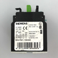 Siemens Hilfsschalterblock 3RH1921-1MA02 GEB