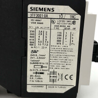 Siemens Schütz 3TF3001-0AF0 OVP