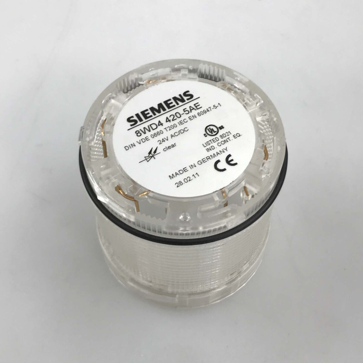 Siemens Dauerlichelement klar 8WD4 420-5AE GEB