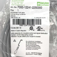 MURR ELEKTRONIK Verbindungskabel M12 Buchse einseitig 7000-12241-2250300 OVP