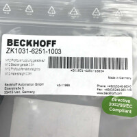 Beckhoff PROFIBUS-Leitung ZK1031-6251-1003 0,3m OVP