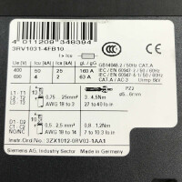 Siemens Leistungsschalter 3RV1031-4FB10 GEB