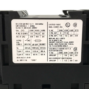 Siemens Schütz 3RT1035-3AG20 GEB