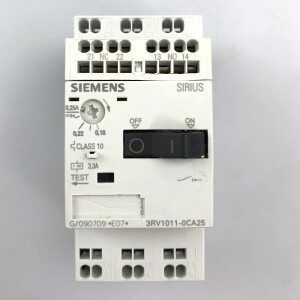 Siemens Leistungsschalter 3RV1011-0CA25 GEB