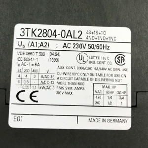 Siemens Schützsicherheitskombination 3TK2804-0AL2 GEB