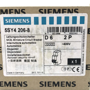 Siemens Leitungsschutzschalter 5SY4206-8 OVP