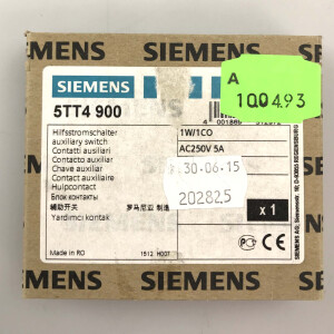 Siemens Hilfsstromschalter 5TT4 900 OVP