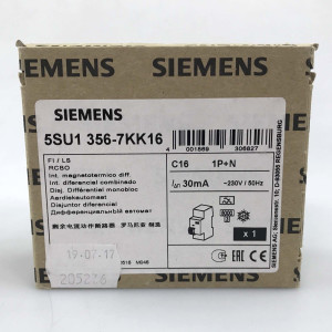 Siemens FI/LS-Schalter 5SU1 356-7KK16 OVP
