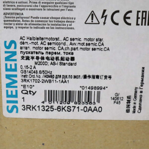 Siemens Sirius M200D Motorstarter 3RK1325-6KS71-0AA0 OVP