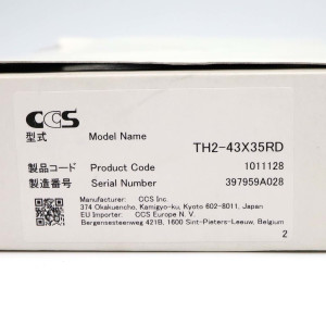 CCS Durchlichtbeleuchtung TH2-43X35RD 1011128 Rot OVP