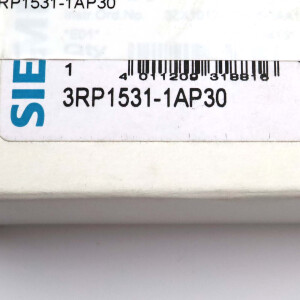 Siemens Zeitrelais 3RP1531-1AP30 OVP