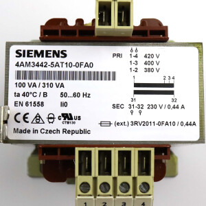 Siemens Transformator SITAS 4AM3442-5AT10-0FA0 NOV