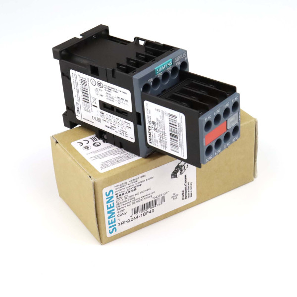 Siemens Hilfsschütz 3RH2244-1BF40 OVP