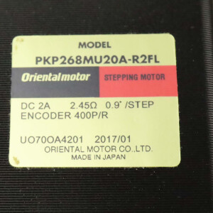 ORIENTAL MOTOR Schrittmotor PKP268MU20A-R2FL OVP