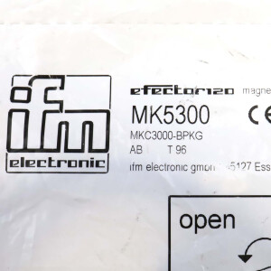 ifm electronic C-Nut-Zylindersensor MK5300 MKC3000-BPKG OVP