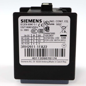 Siemens Hilfsschalter 3RH2911-1FA22 OVP