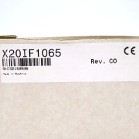 B&R X20 Schnittstellenmodul X20IF1065 Rev.C0 OVP